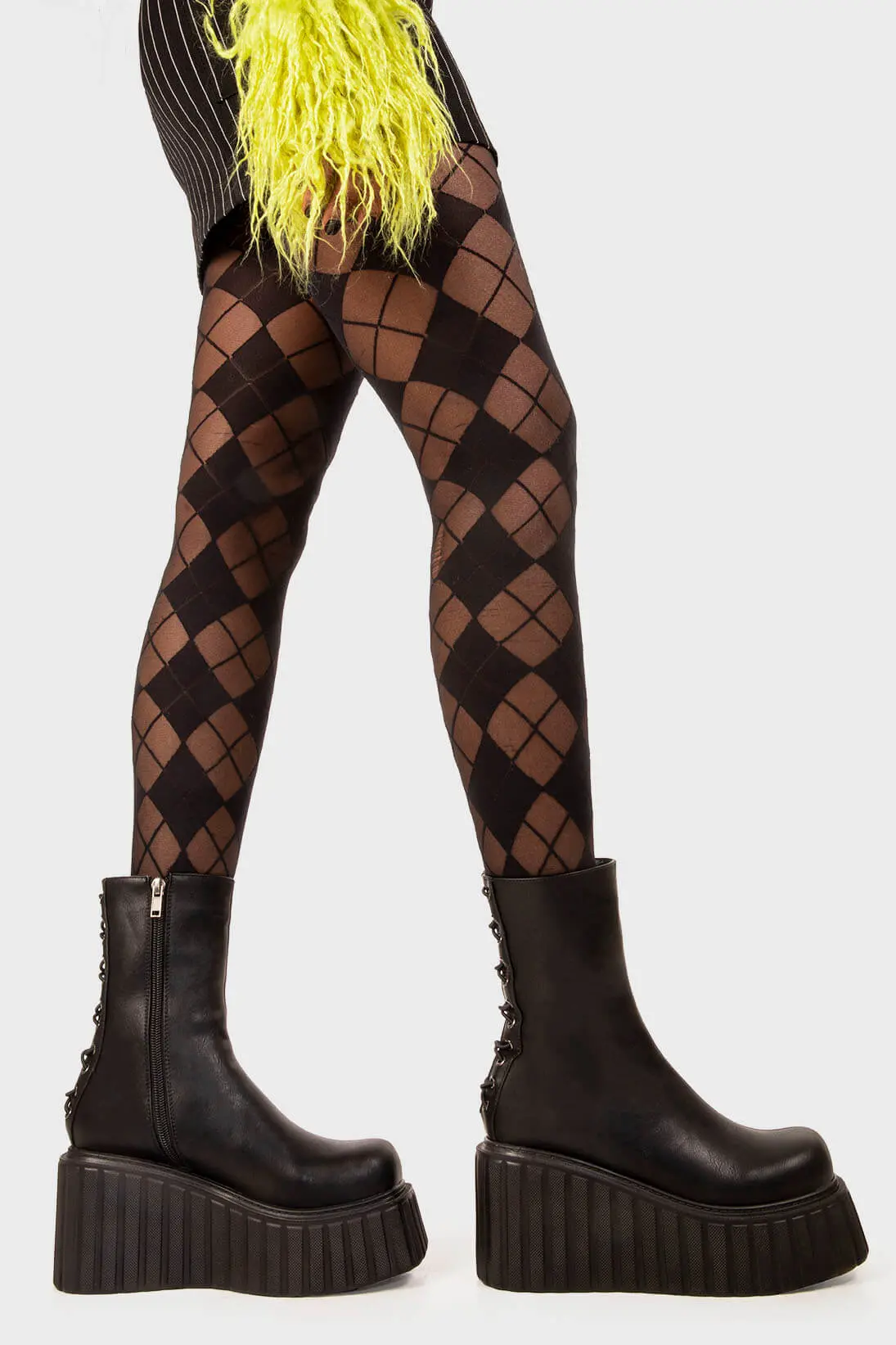 Say My Name Chunky Ankle Creeper Boots - Image 3