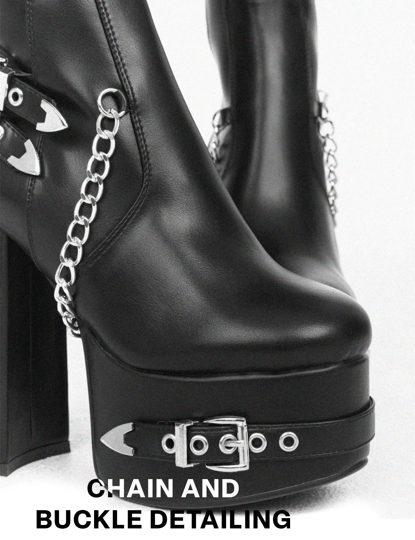 Scream Platform Thigh High Boots - Image 6
