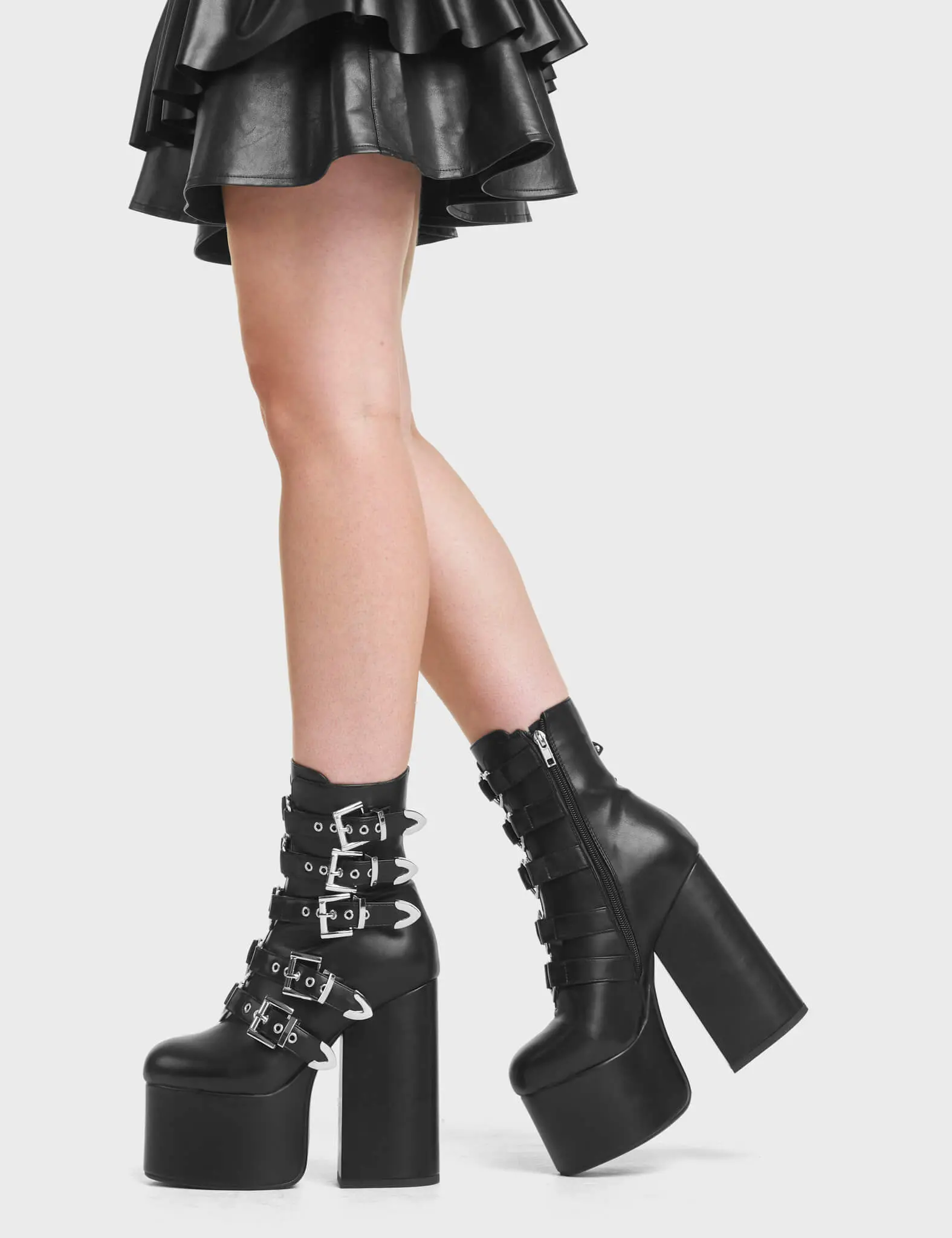 Secure Platform Platform Ankle Boots - Image 4