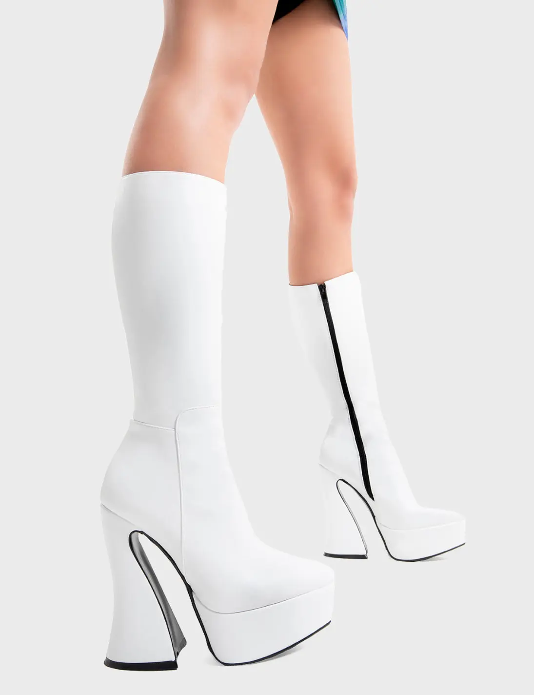 Sketchy Platform Calf Boots - Image 2