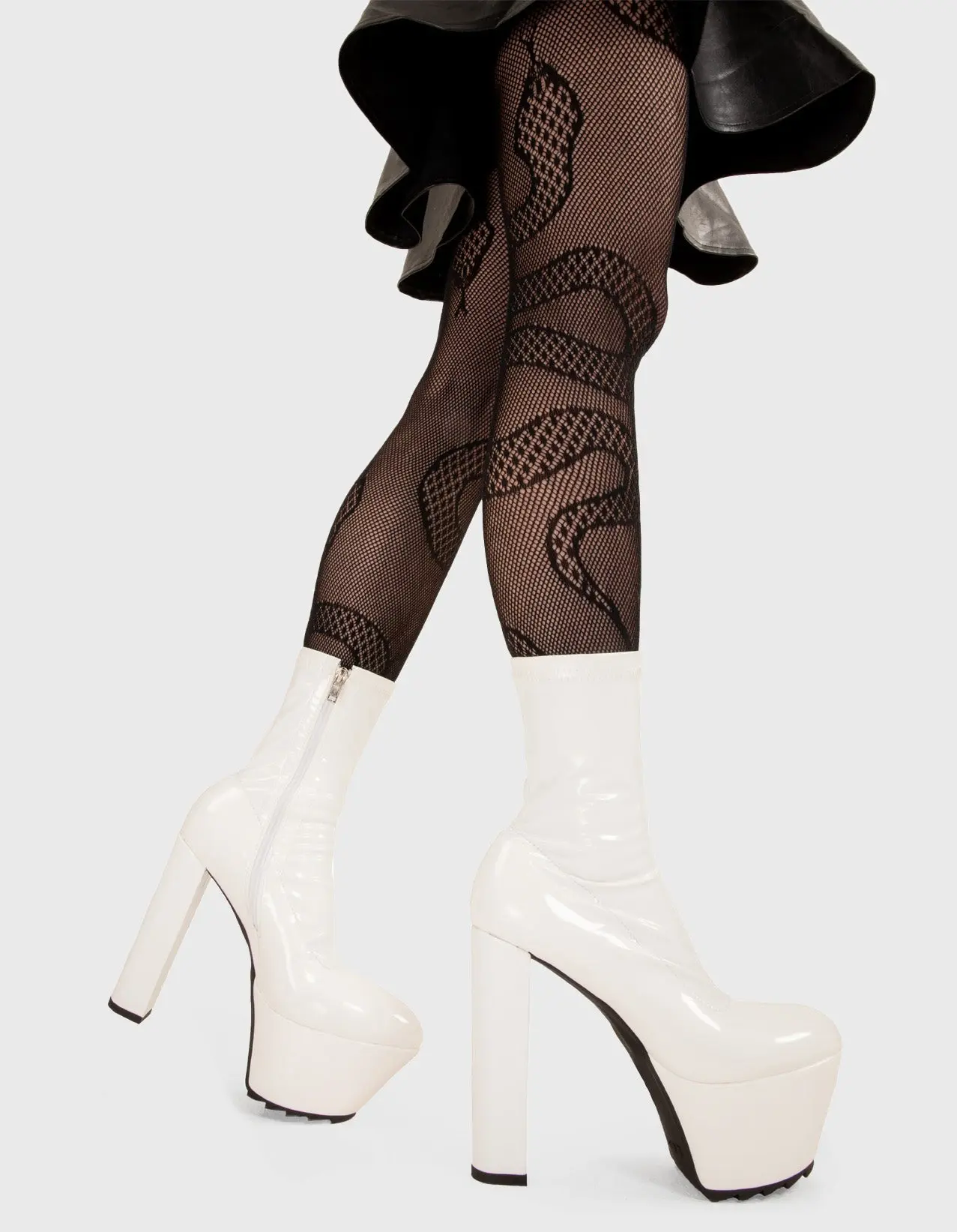 So Sleek Platform Ankle Boots - Image 3