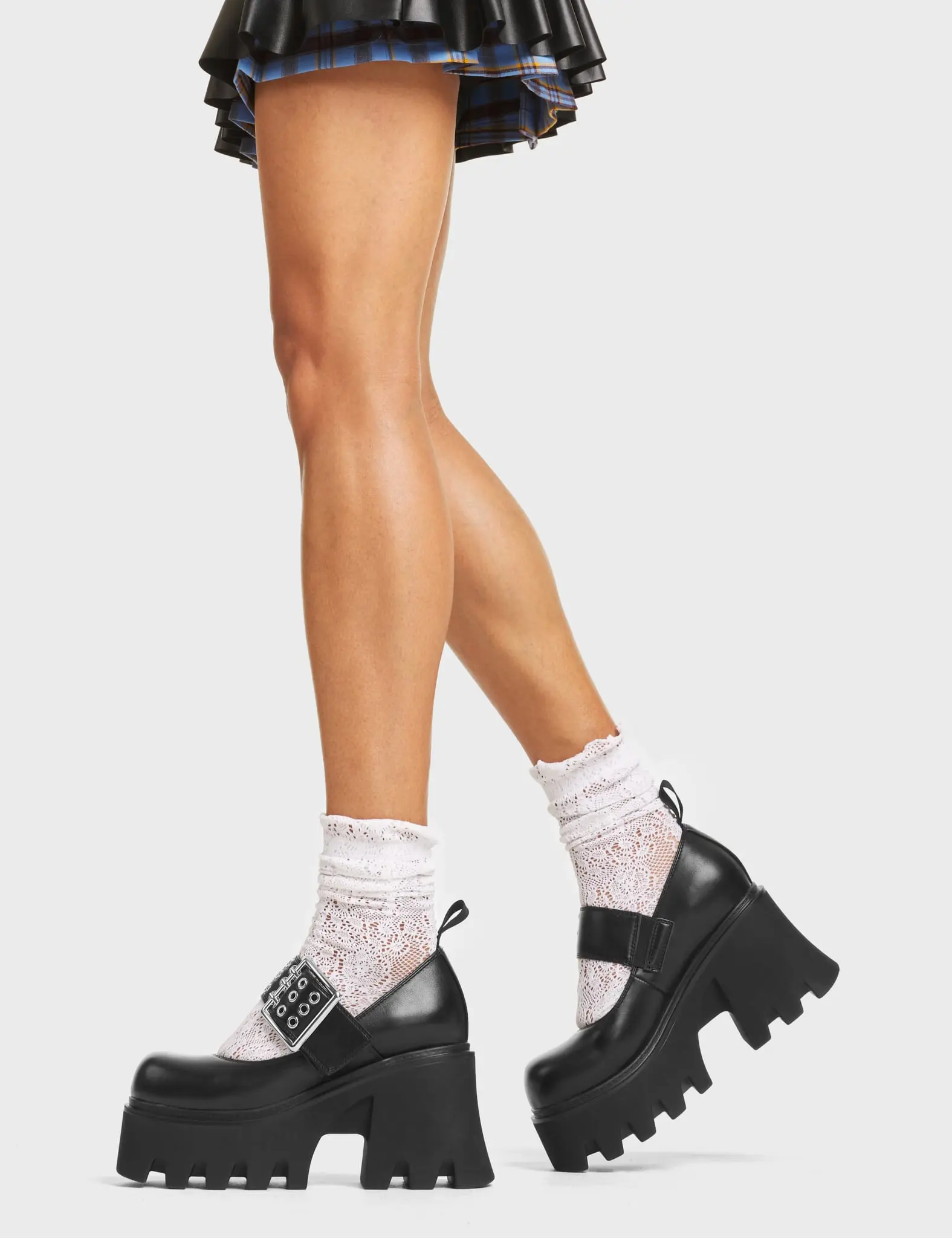 Scandal Chunky Mary Jane Shoes - Image 4