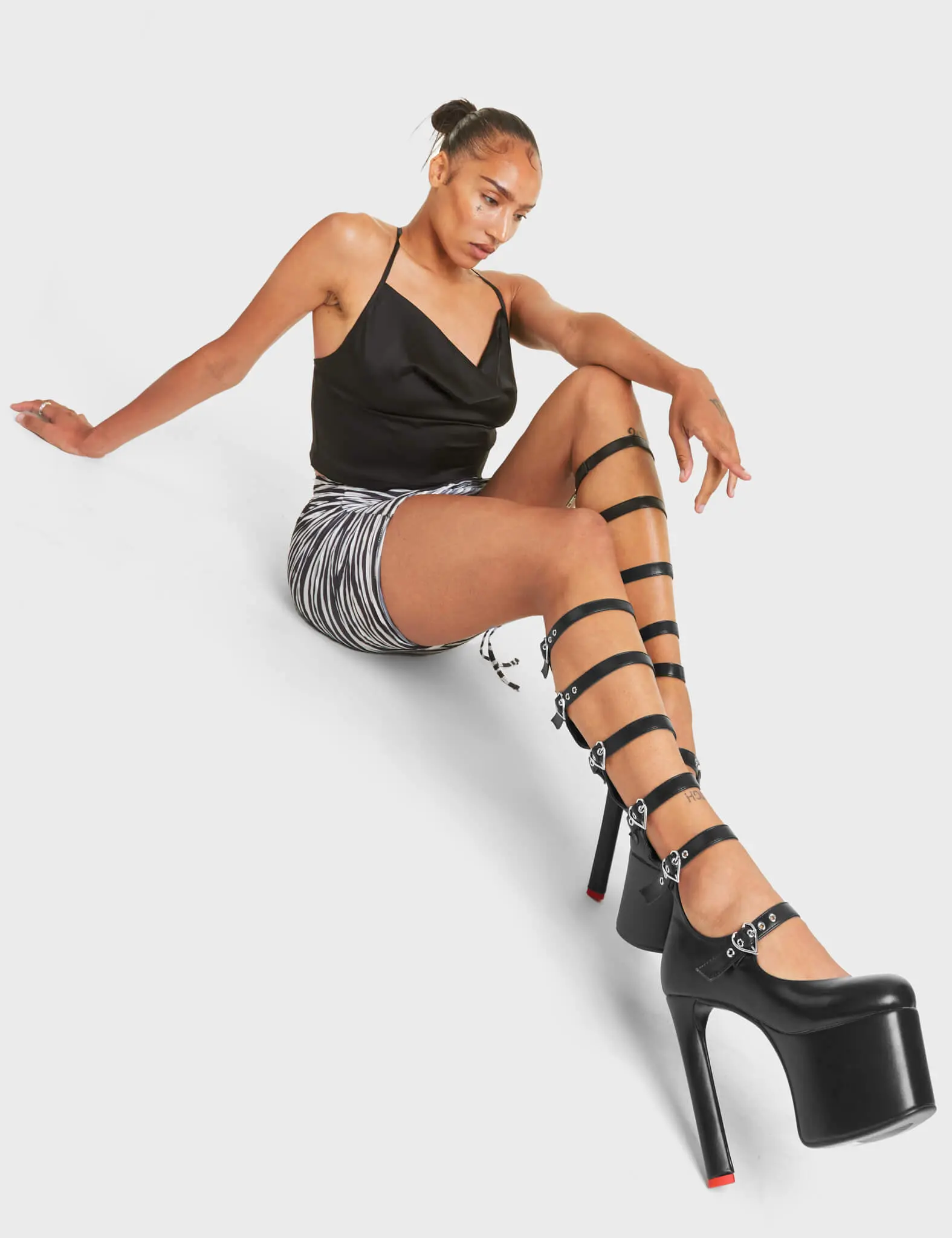 Still Reigning Platform Knee High Boots - Image 2