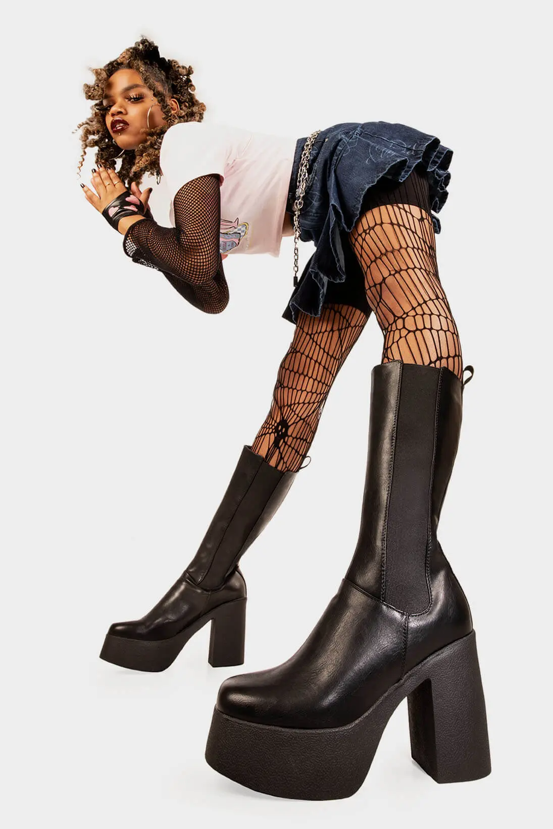 Takeover Platform Calf Boots - Image 2