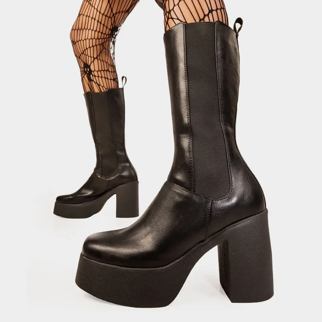 Takeover Platform Calf Boots - Image 4
