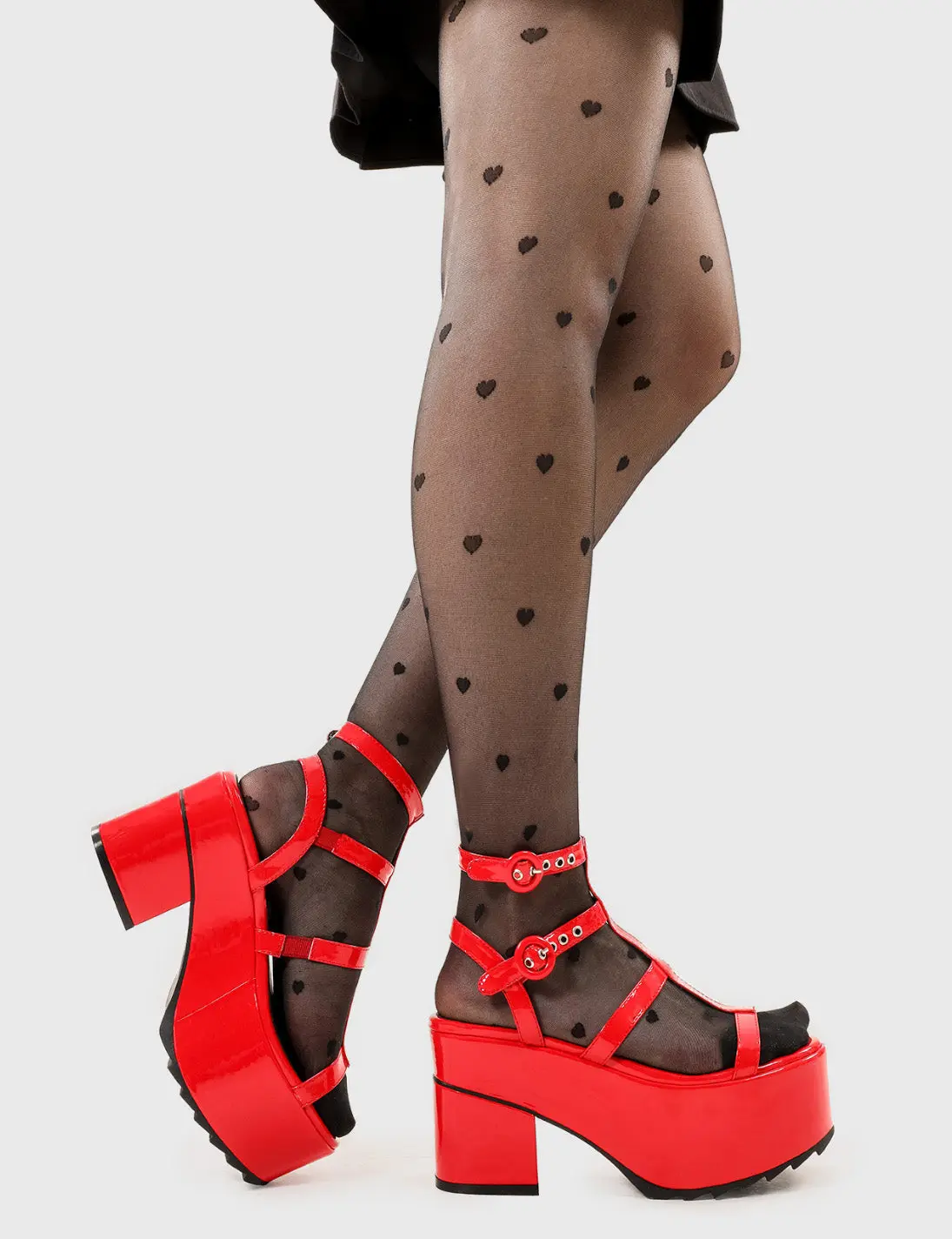 Turquoise Breeze Chunky Platform Sandals - Image 3