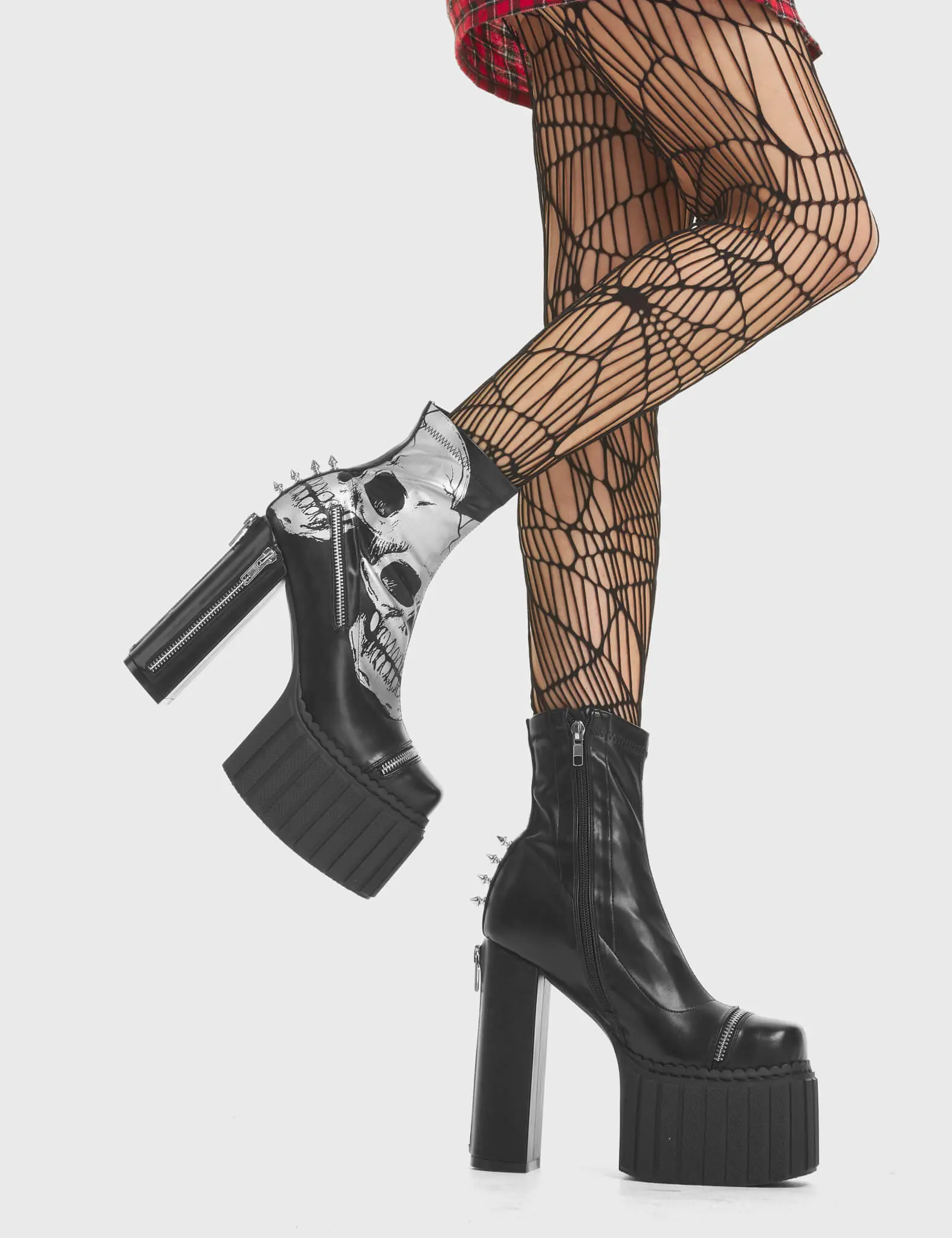 Unbowed Platform Creeper Ankle Boots - Image 2