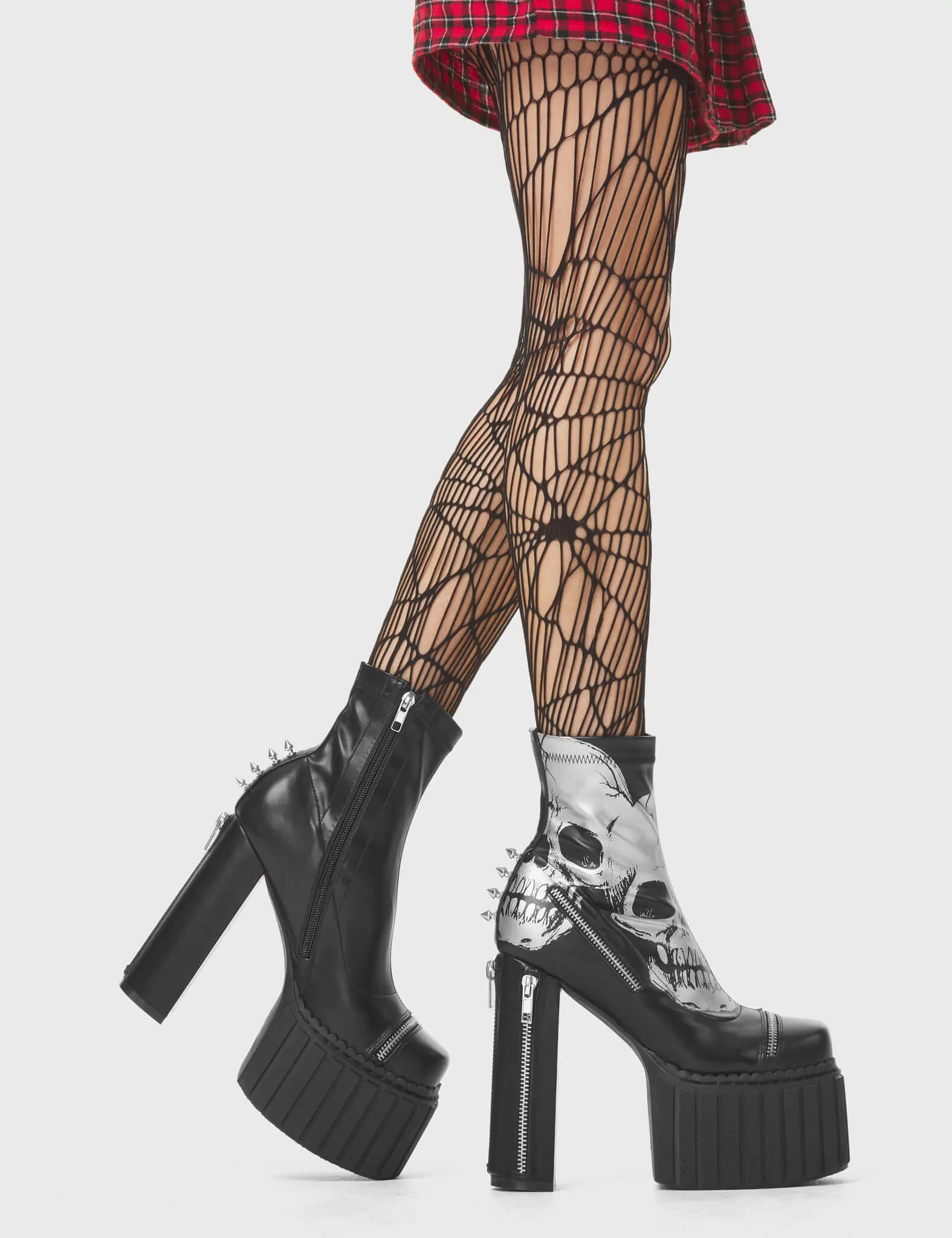 Unbowed Platform Creeper Ankle Boots - Image 4