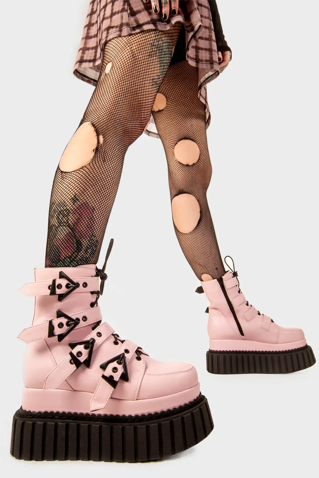 Unstable Chunky Ankle Creeper Boots - Image 2