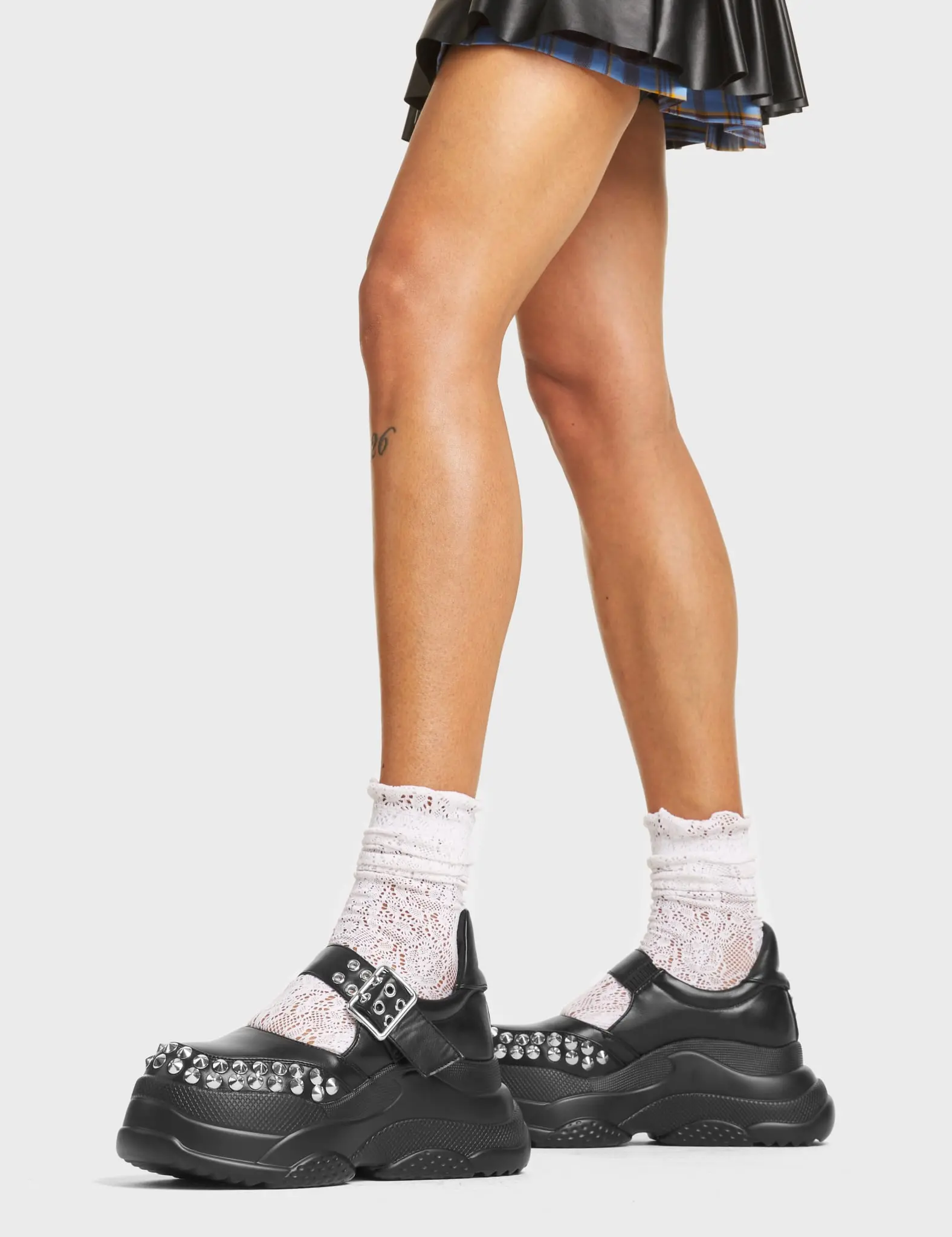 Up To My Neck Chunky Platform Sneakers - Image 2
