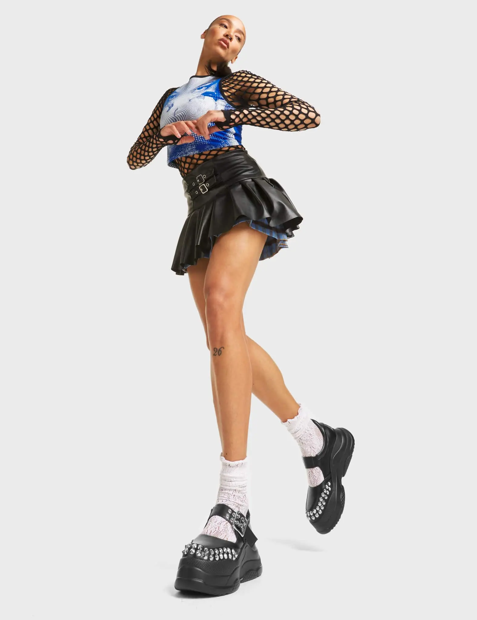 Up To My Neck Chunky Platform Sneakers - Image 3