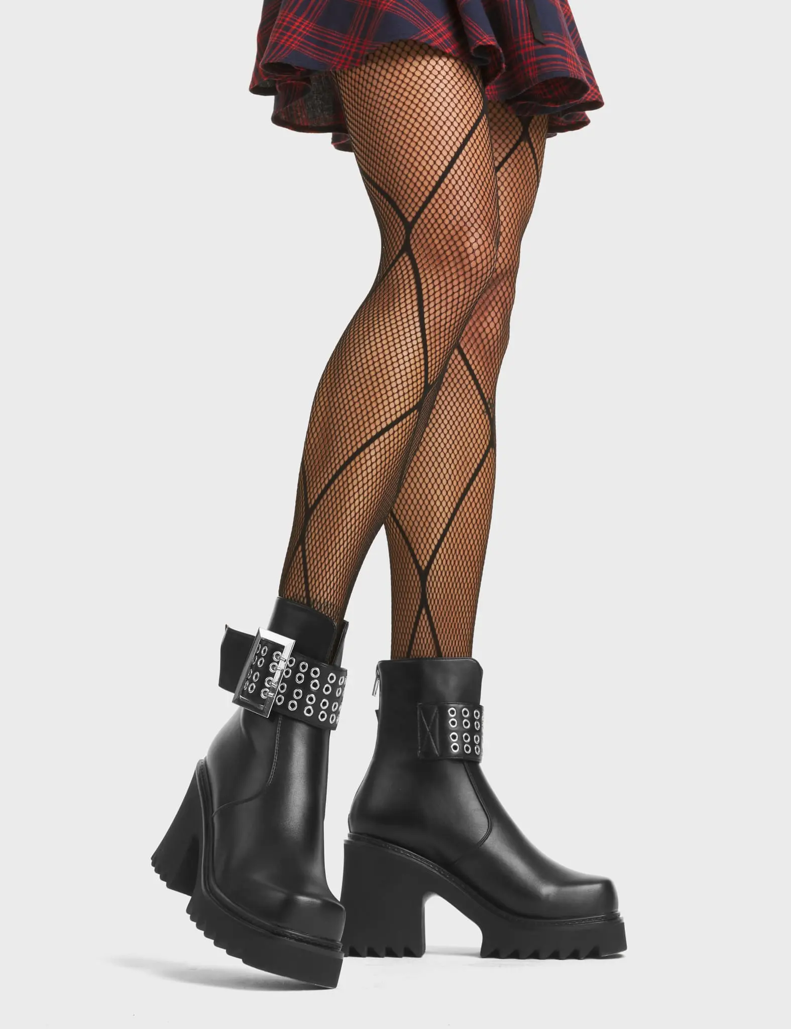 Venus Chunky Platform Ankle Boots - Image 2
