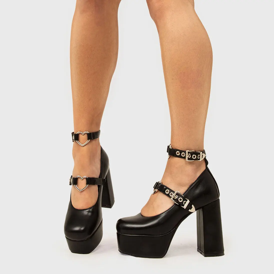 Walk With Faith Platform Heels - Image 5