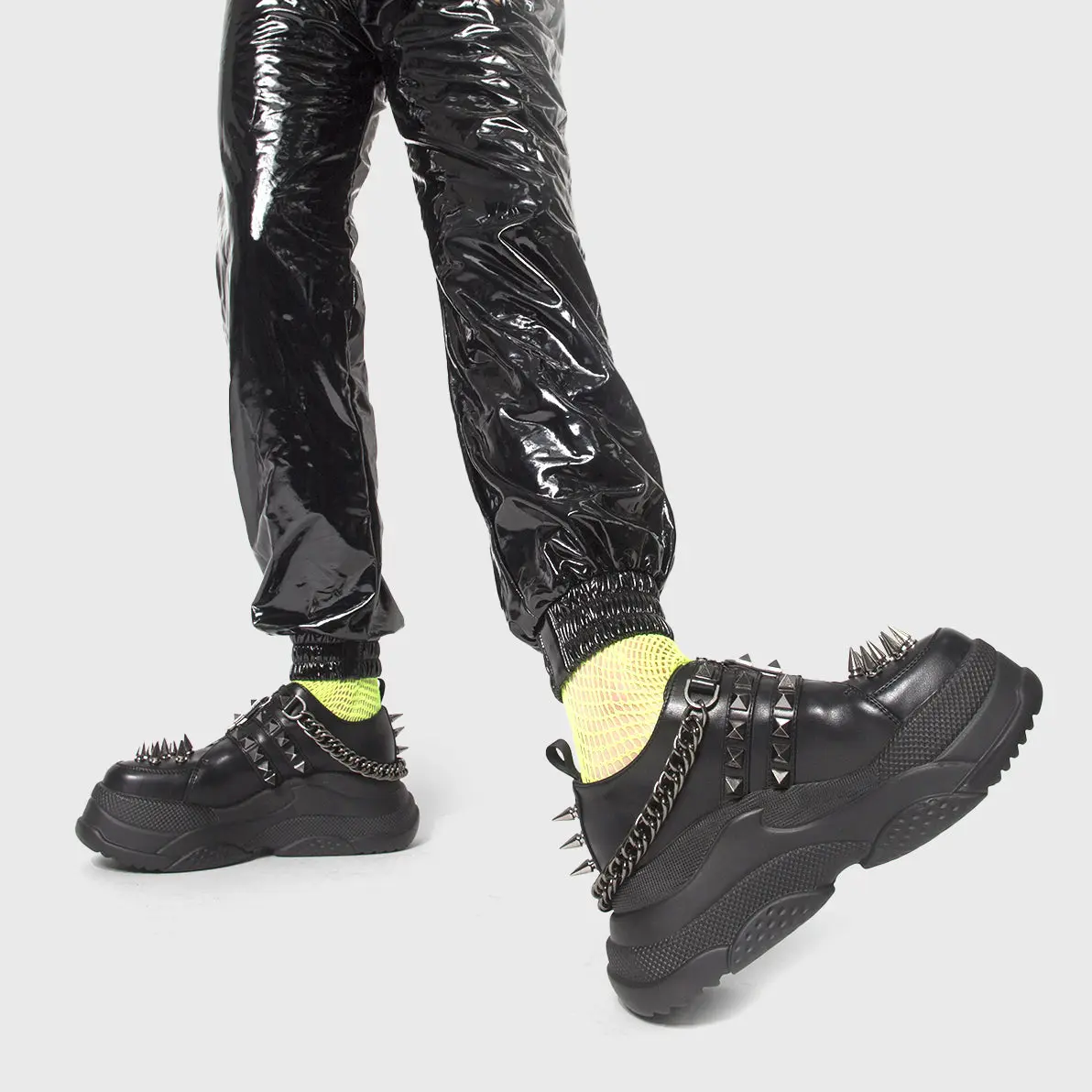 Watch Out Chunky Platform Sneakers - Image 4